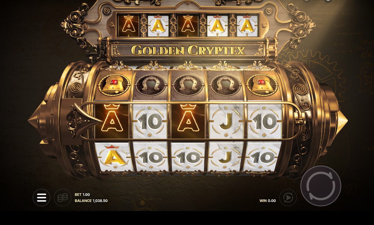 Golden Cryptex Cryptex Cash gameplay