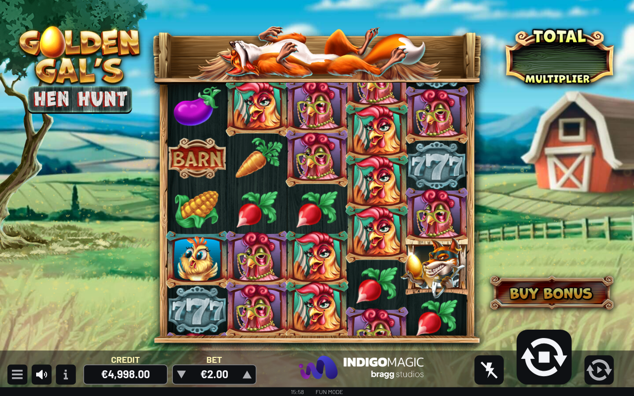 Golden Gal's Hen Hunt gameplay