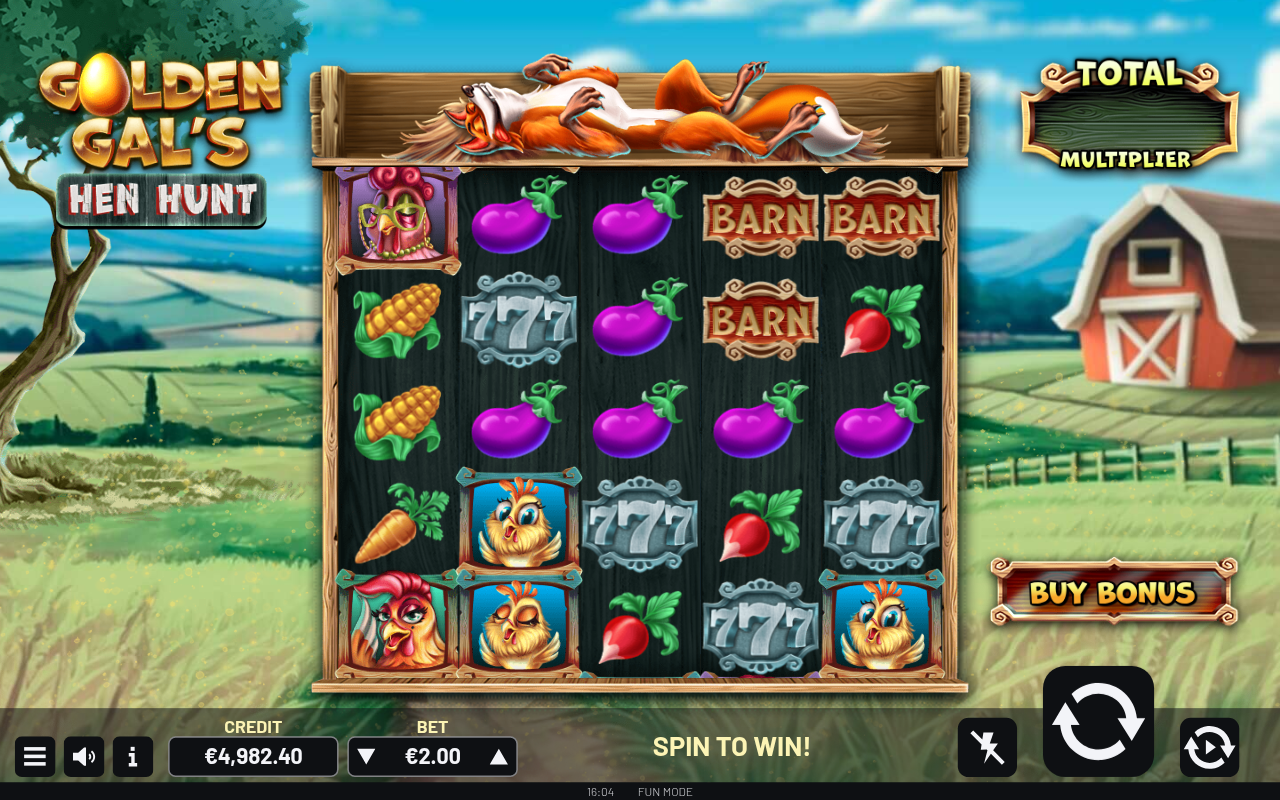 Golden Gal's Hen Hunt gameplay