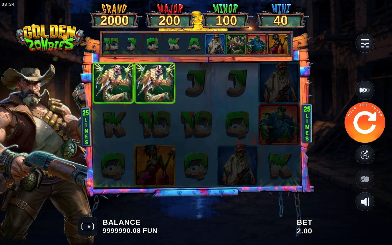 Golden Zombies gameplay