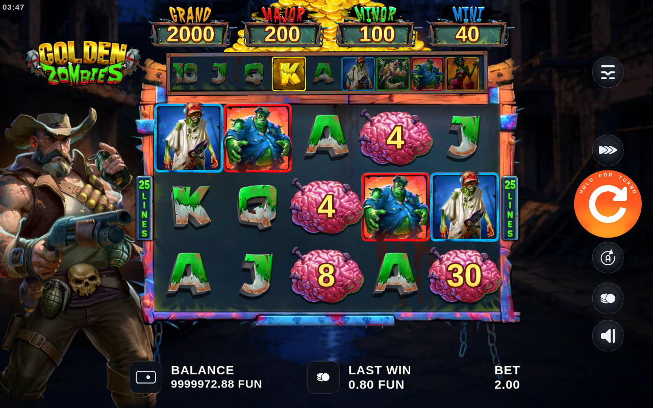 Golden Zombies gameplay
