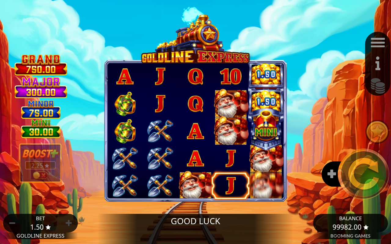 Goldline Express gameplay