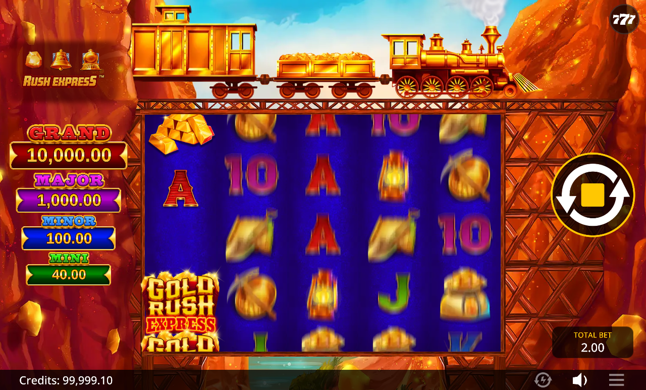 Gold Rush Express gameplay