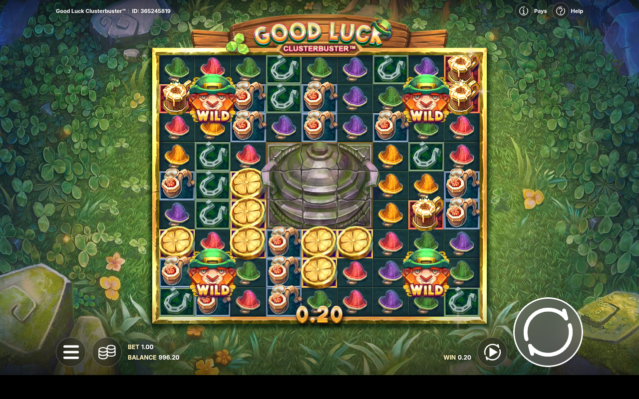 Good Luck Clusterbuster gameplay