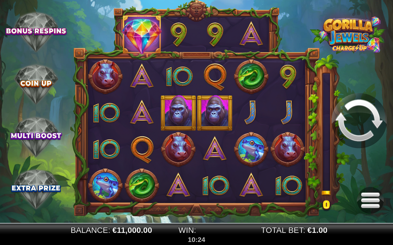 Gorilla Jewels Charge Up base game