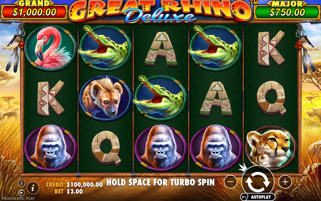 Great Rhino Deluxe base game
