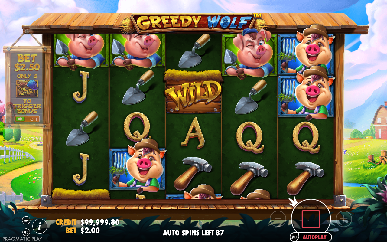 Greedy Wolf gameplay