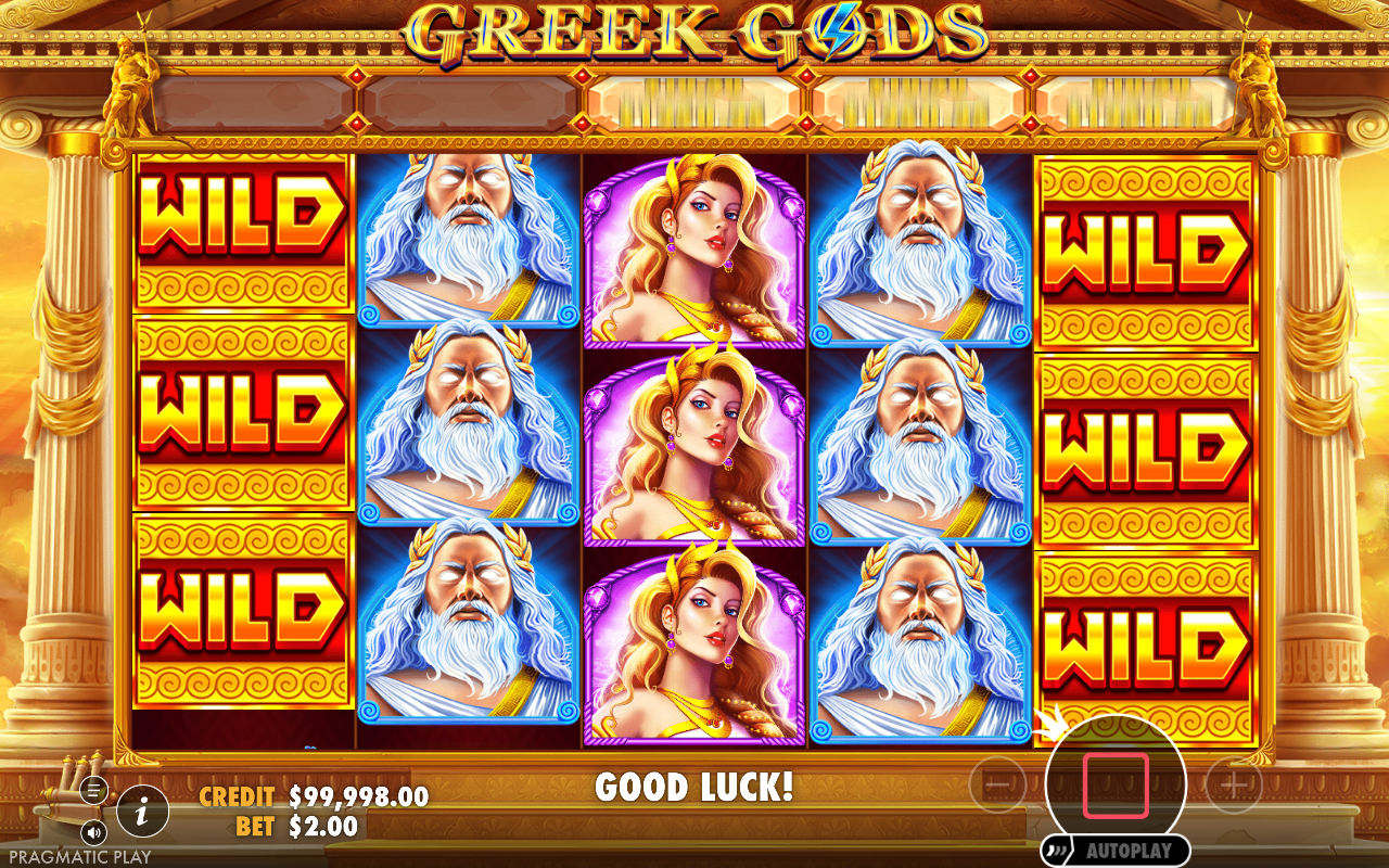 Greek Gods gameplay