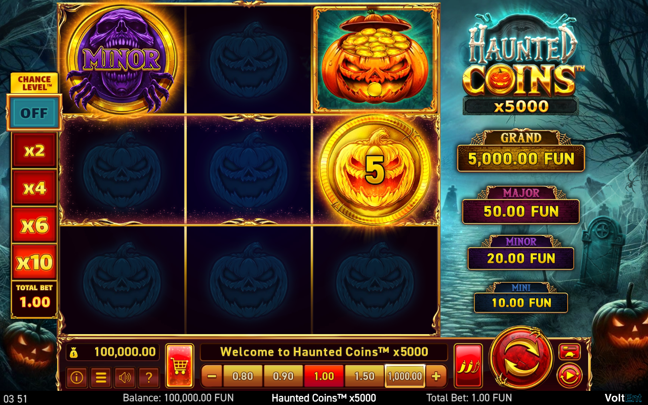 Haunted Coins x5000 base game