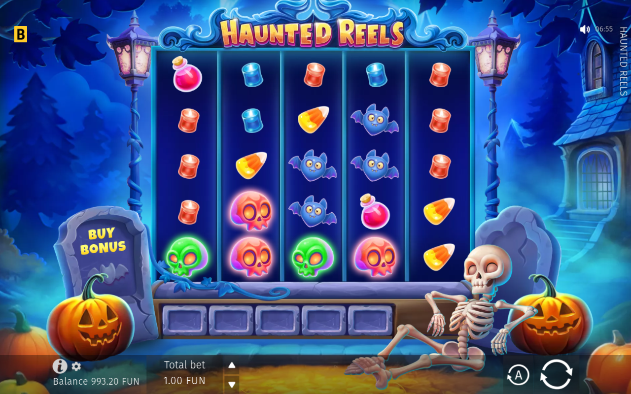 Haunted Reels gameplay