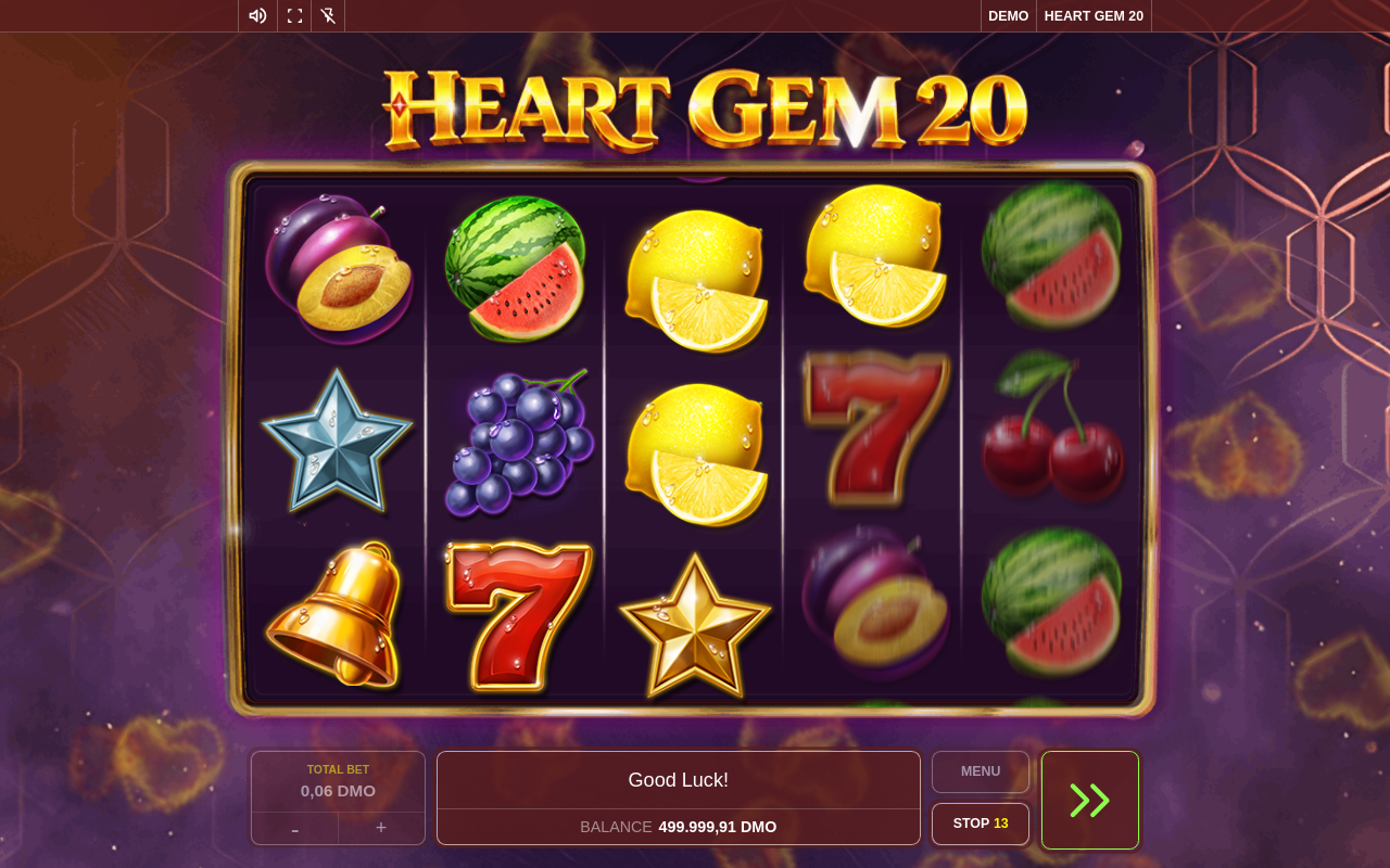 Heart Gem 20 gameplay