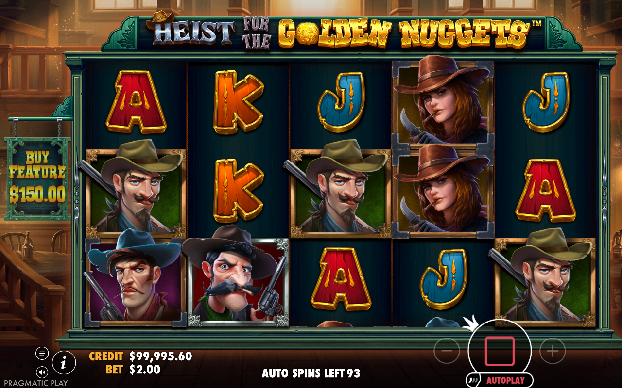 Heist for the Golden Nuggets gameplay