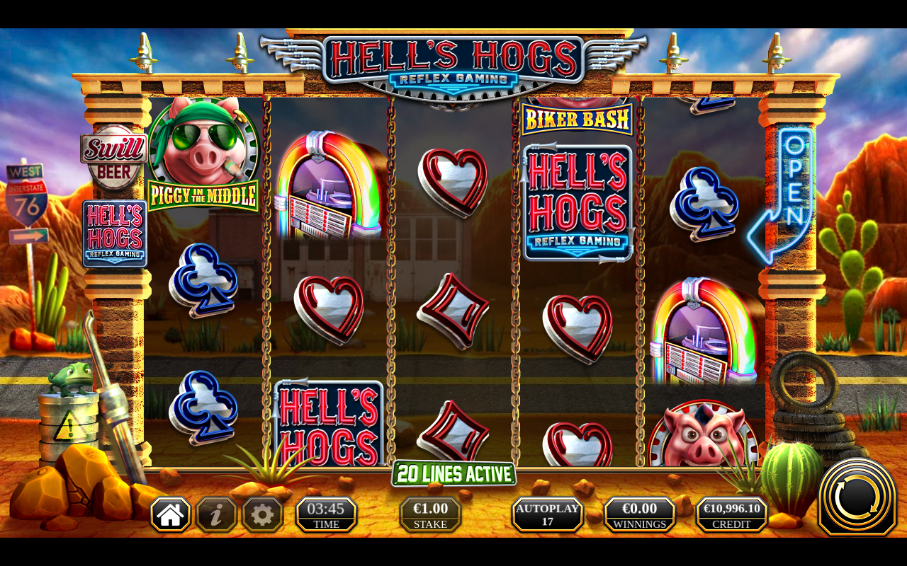Hell’s Hogs gameplay