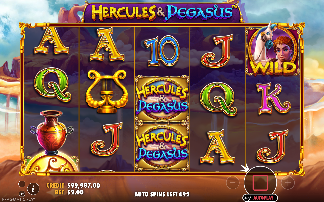 Hercules and Pegasus gameplay