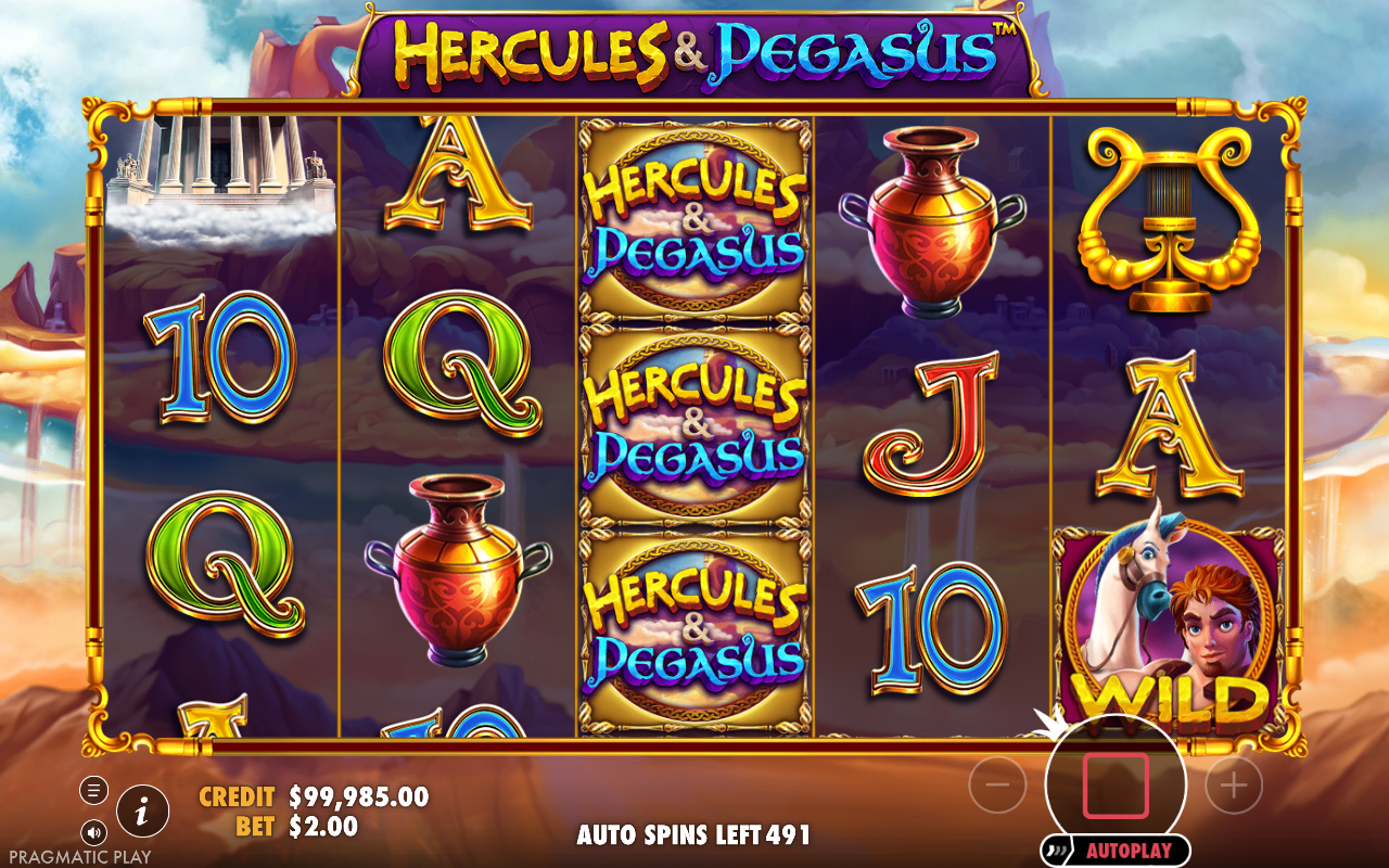Hercules and Pegasus gameplay