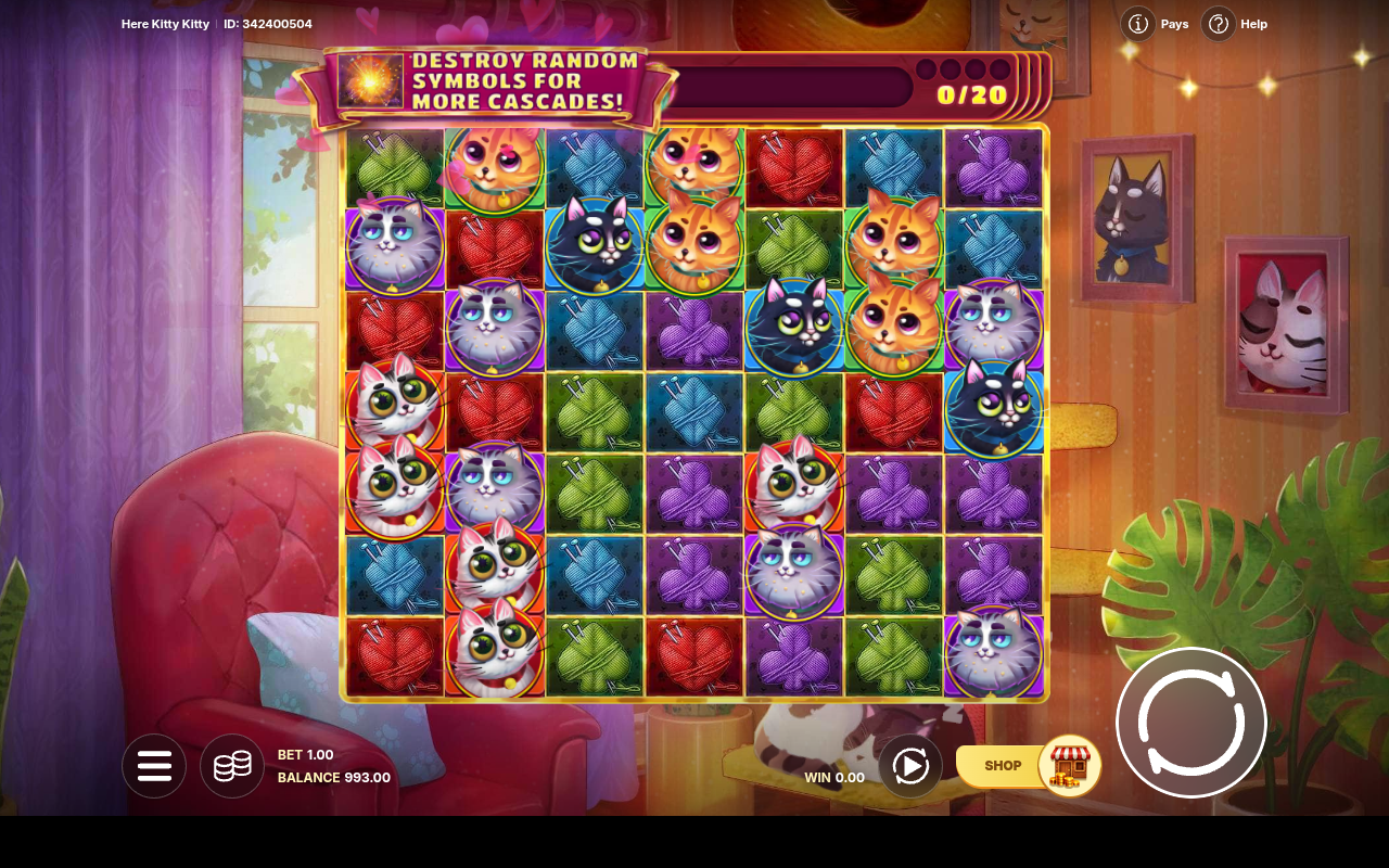 Here Kitty Kitty gameplay