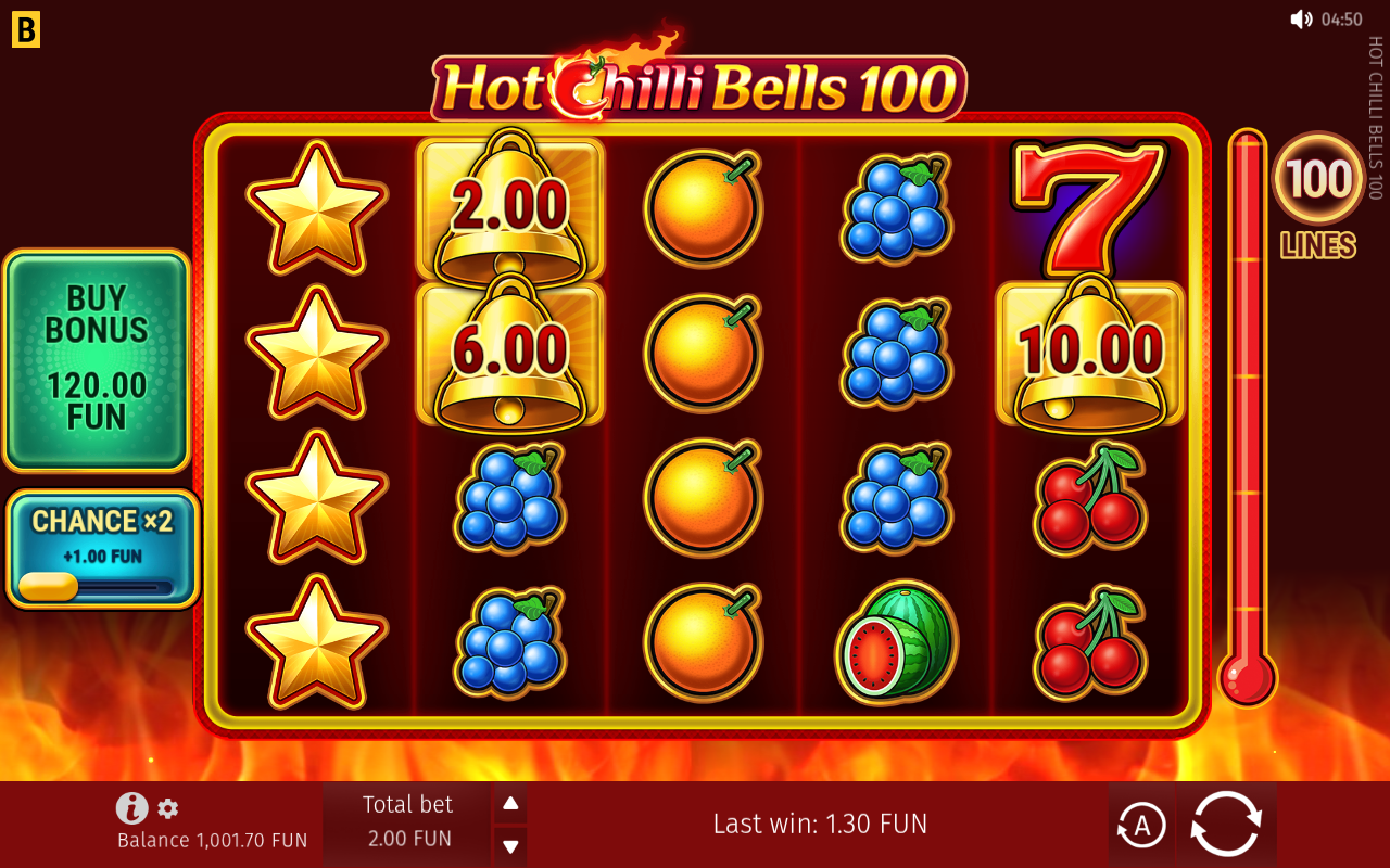 Hot Chilli Bells 100 gameplay