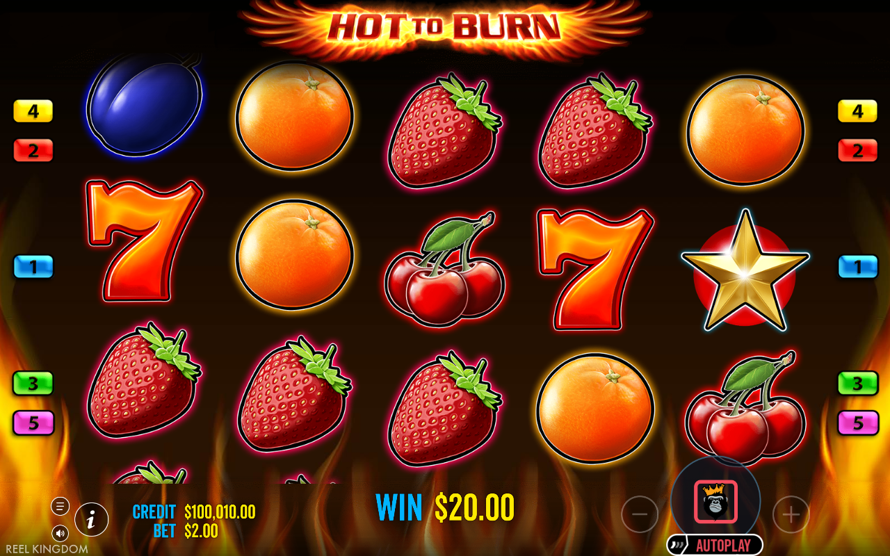 Hot to Burn gameplay
