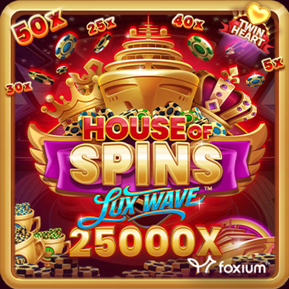 House of Spins Lux Wave slot by Foxium