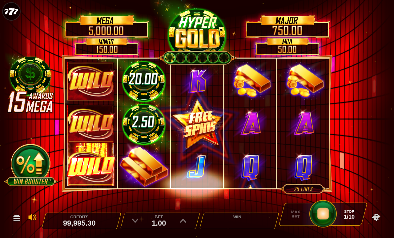 Hyper Gold gameplay