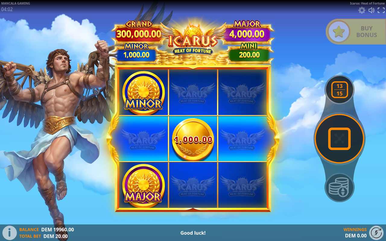 Icarus: Heat of Fortune gameplay