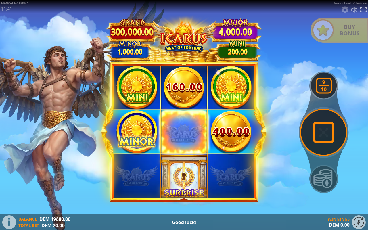 Icarus: Heat of Fortune gameplay