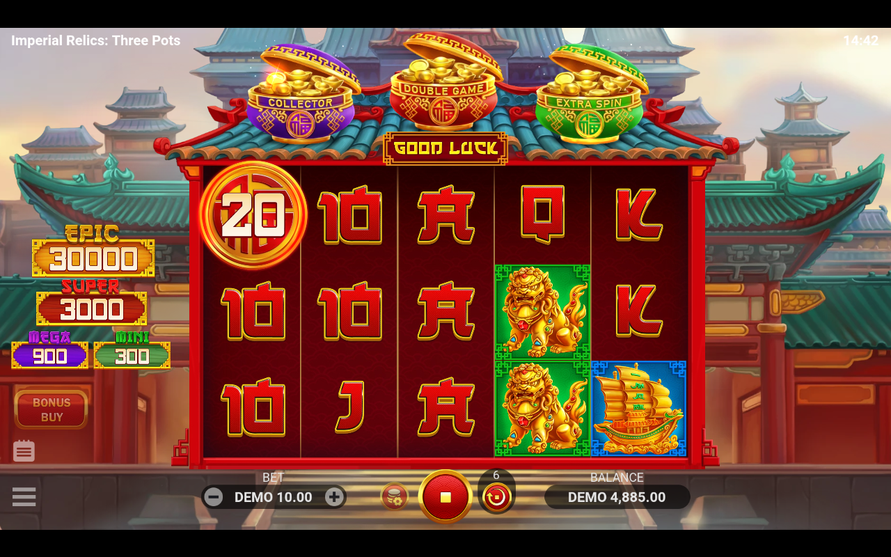 Imperial Relics: Three Pots gameplay