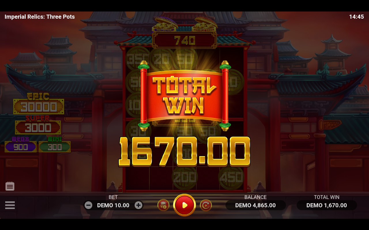 Imperial Relics: Three Pots gameplay