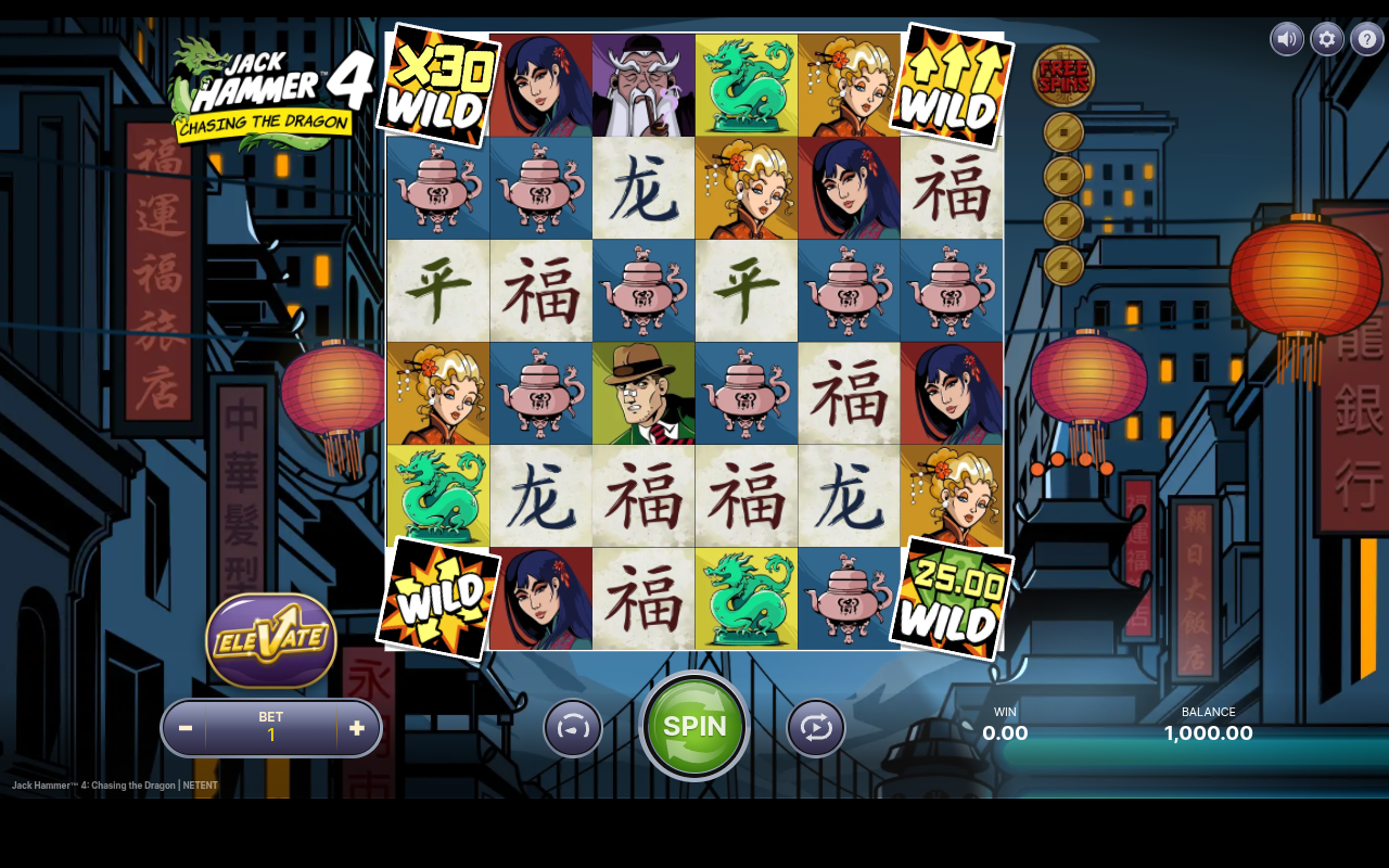 Jack Hammer 4: Chasing the Dragon base game