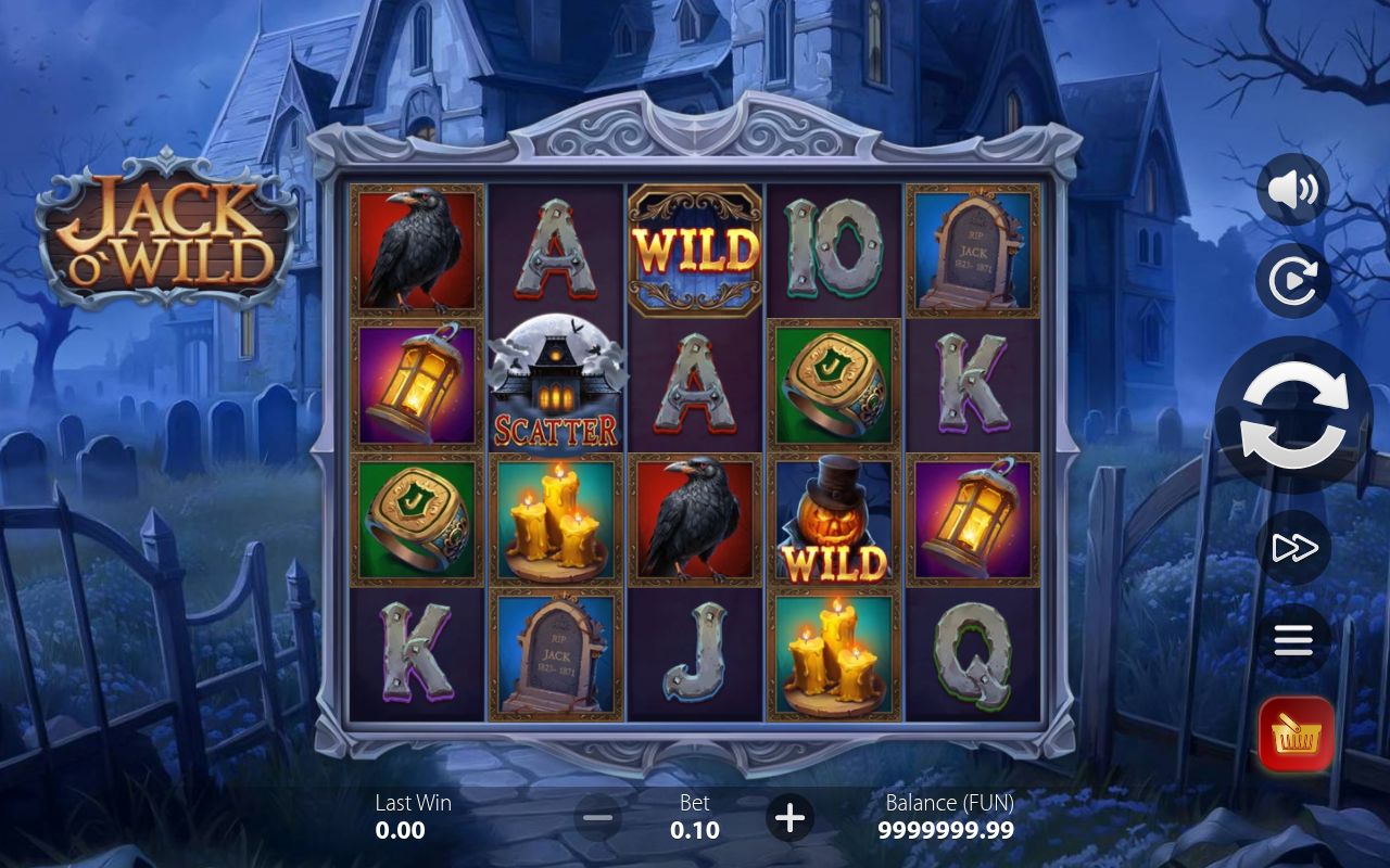 Jack O'Wild base game