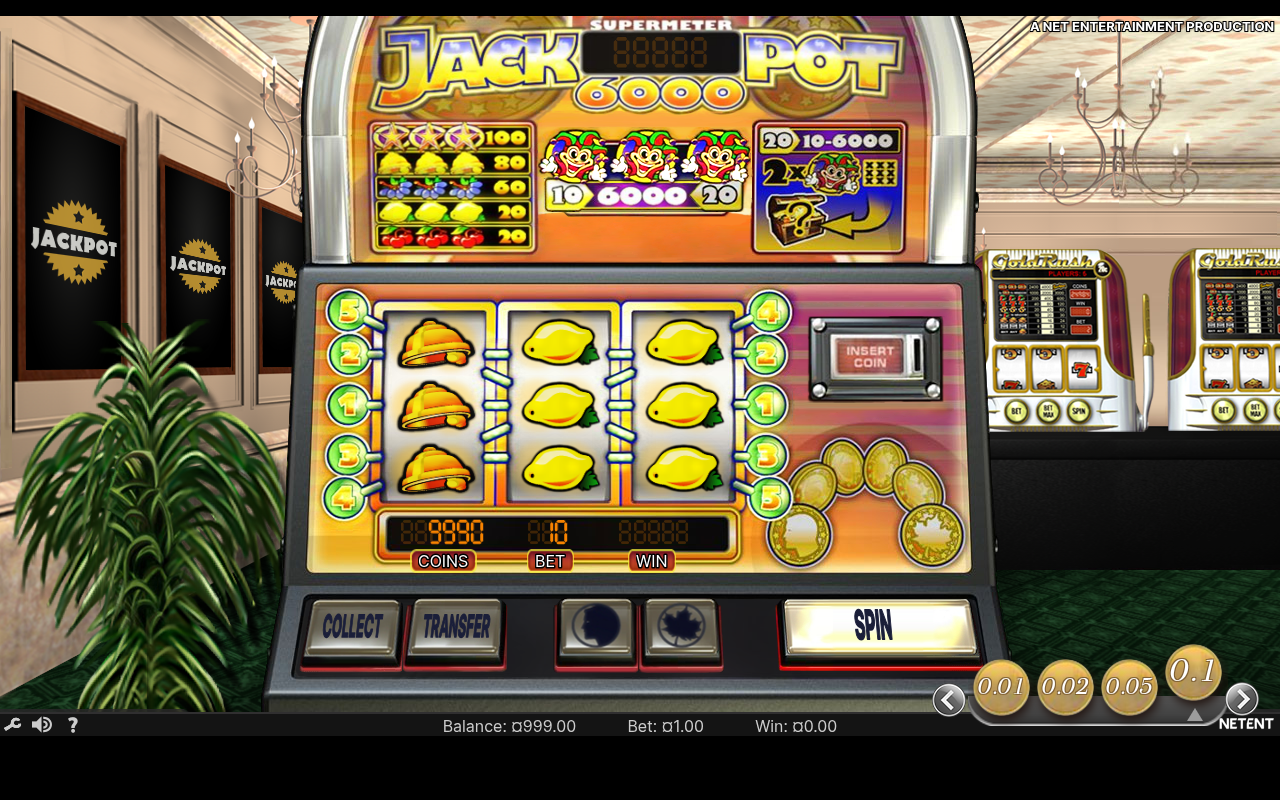 Jackpot 6000 gameplay