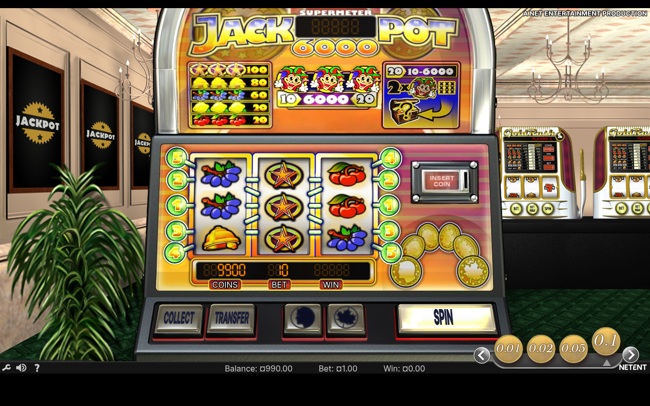 Jackpot 6000 gameplay
