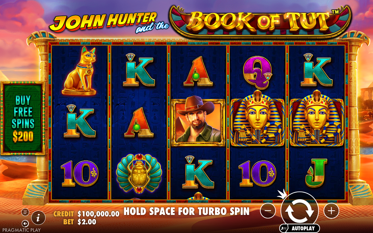 John Hunter and the Book of Tut base game