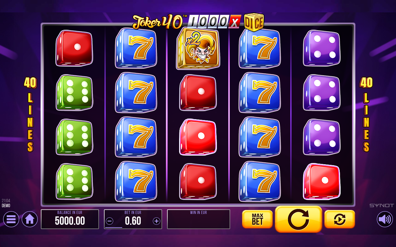 Joker 40 1000 Dice base game