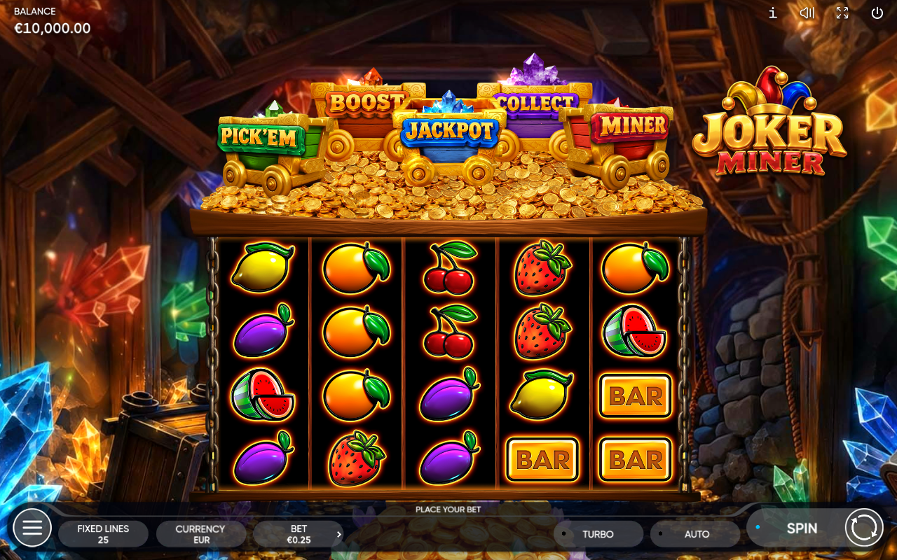 Joker Miner base game