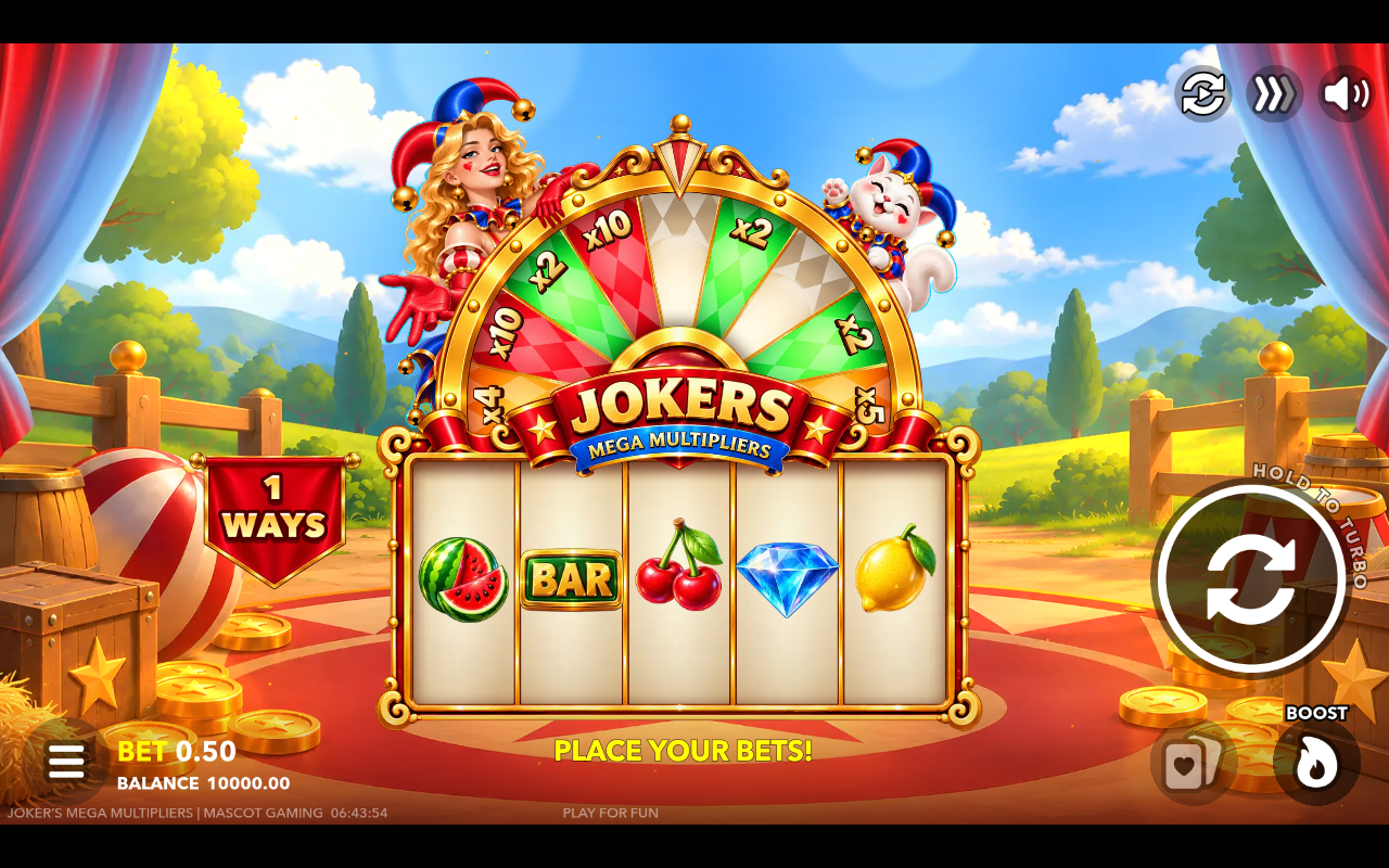 Joker's Mega Multipliers base game