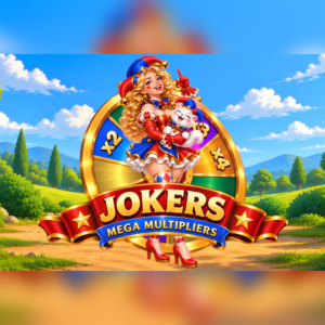 Joker's Mega Multipliers slot by Mascot Gaming