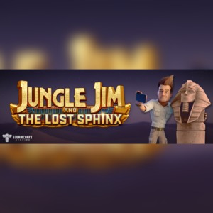 Jungle Jim and the Lost Sphinx slot by Stormcraft Studios