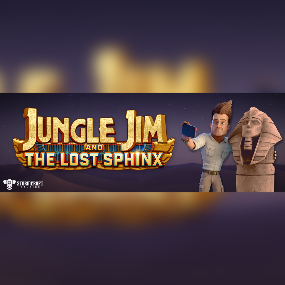 Jungle Jim and the Lost Sphinx slot by Stormcraft Studios