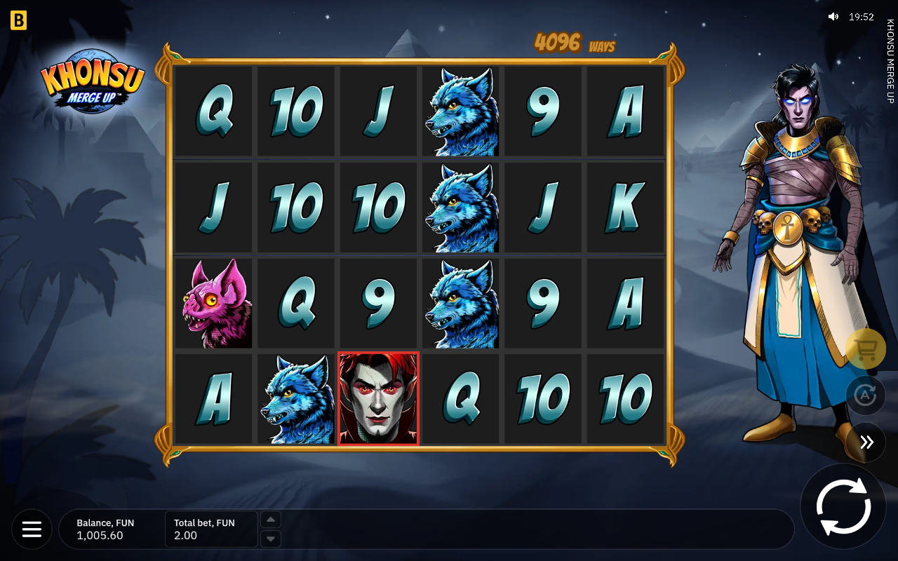 Khonsu Merge Up gameplay