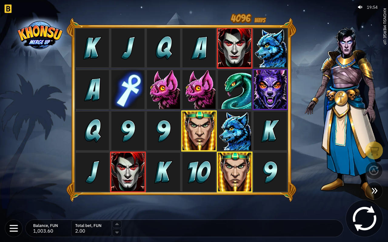 Khonsu Merge Up gameplay