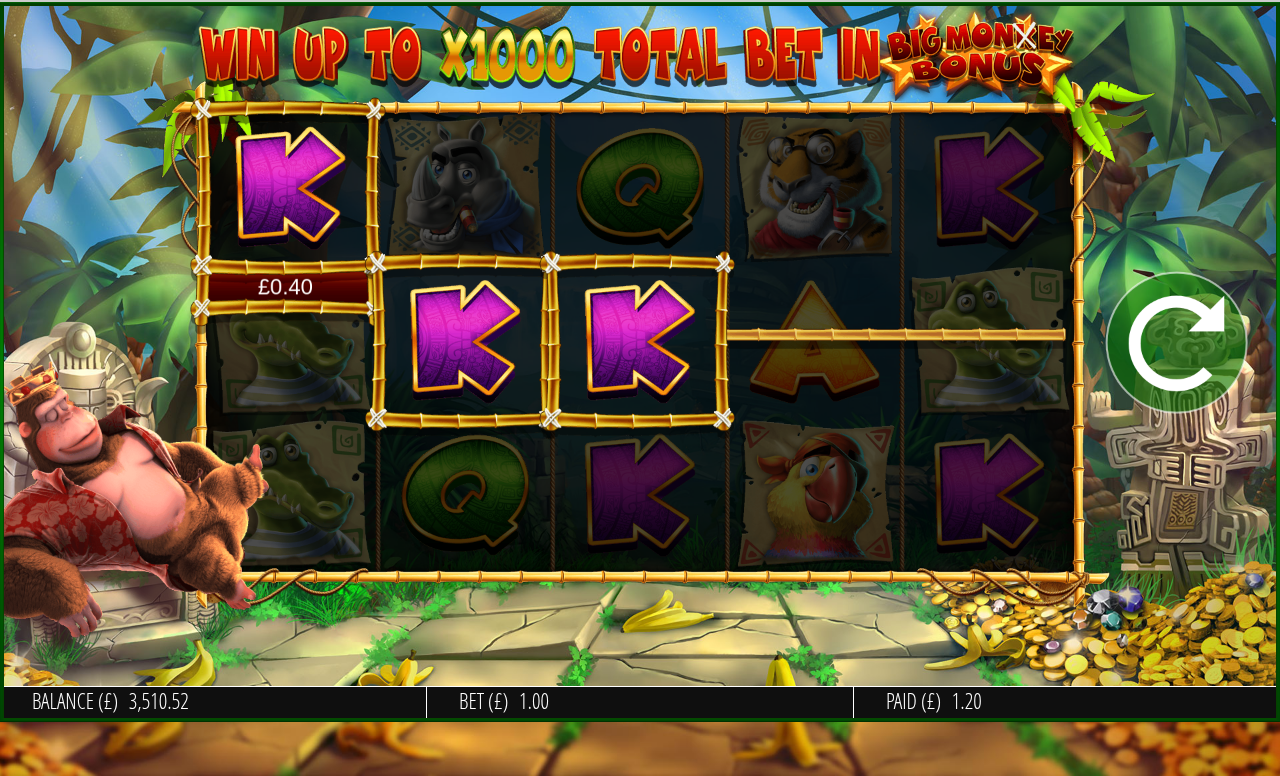 King Kong Cash Jackpot King gameplay