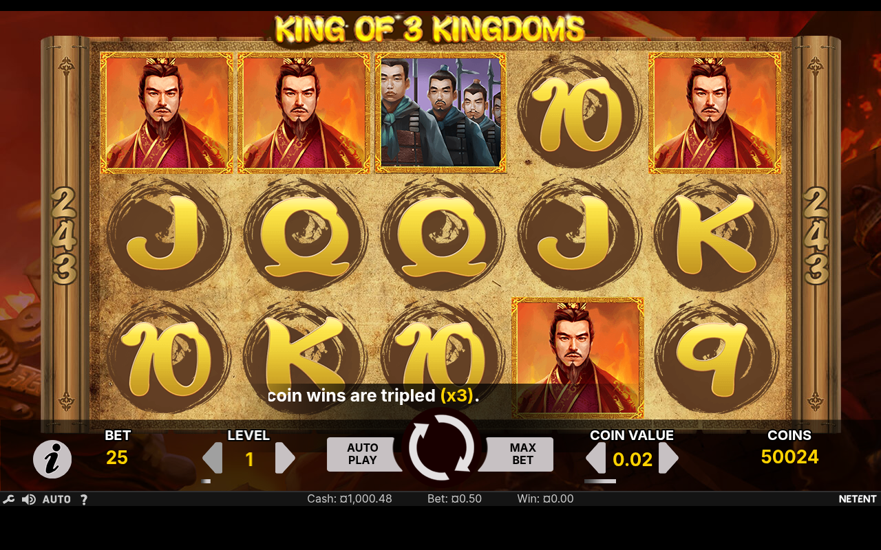 King of 3 Kingdoms base game