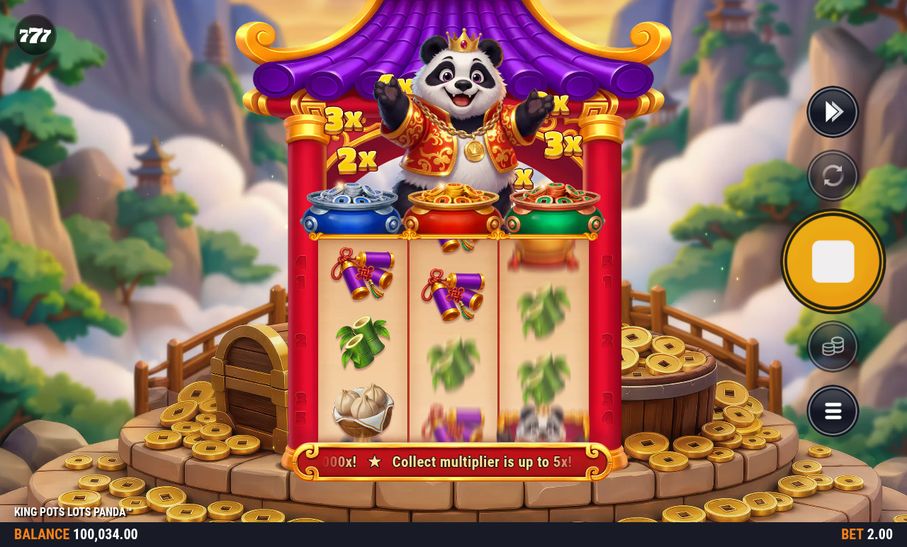 King Pots Lots Panda gameplay