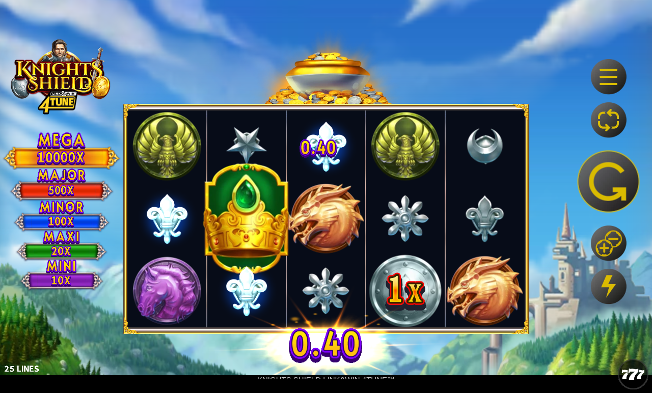 Knights Shield Link&Win 4Tune gameplay