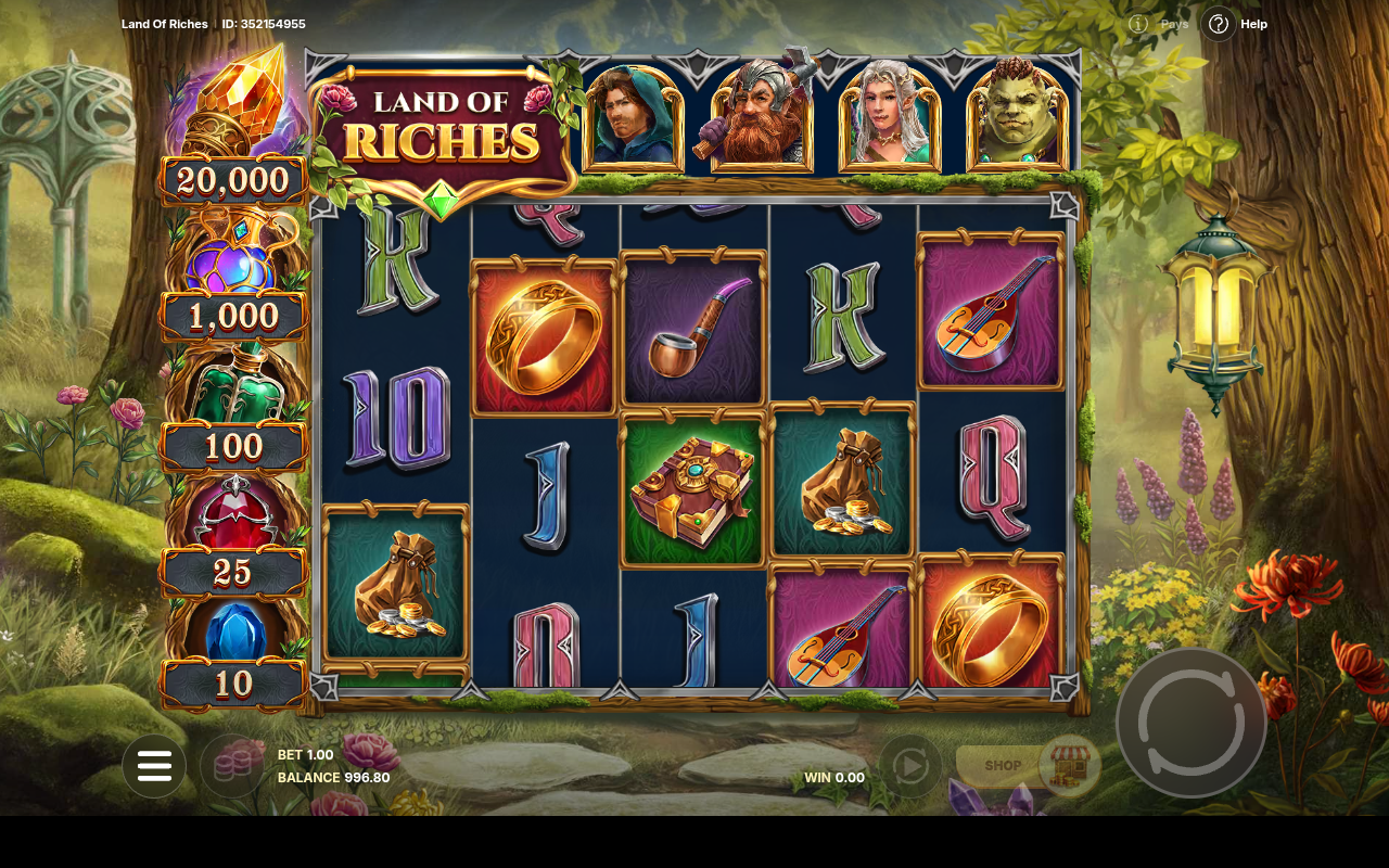 Land of Riches gameplay