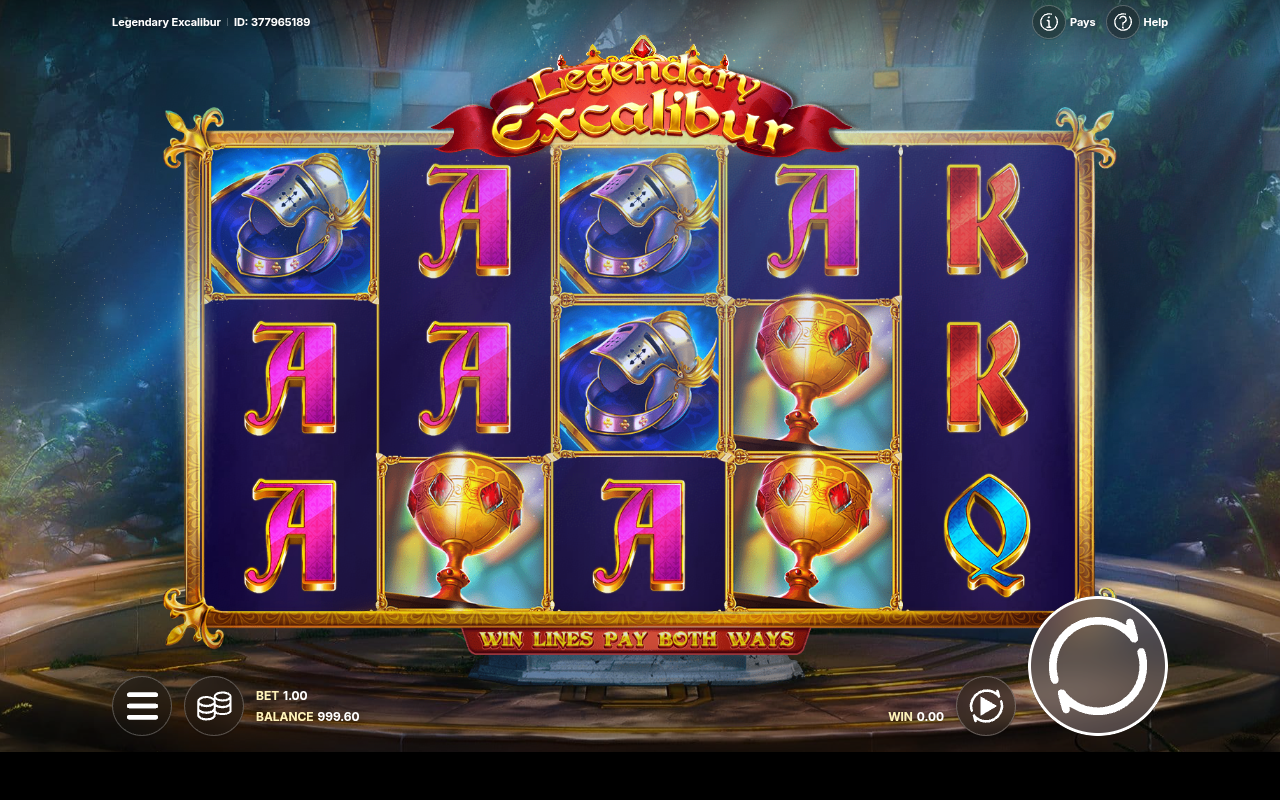 Legendary Excalibur gameplay