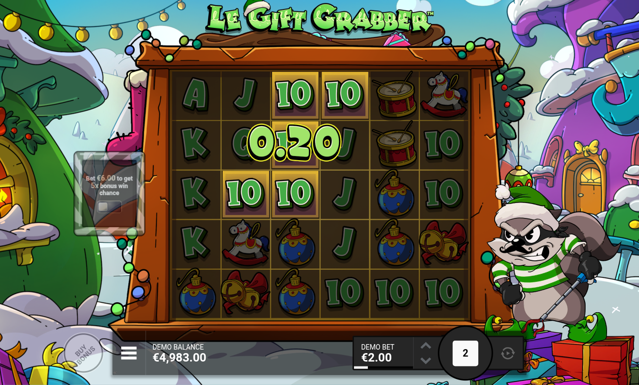 Le Gift Grabber gameplay