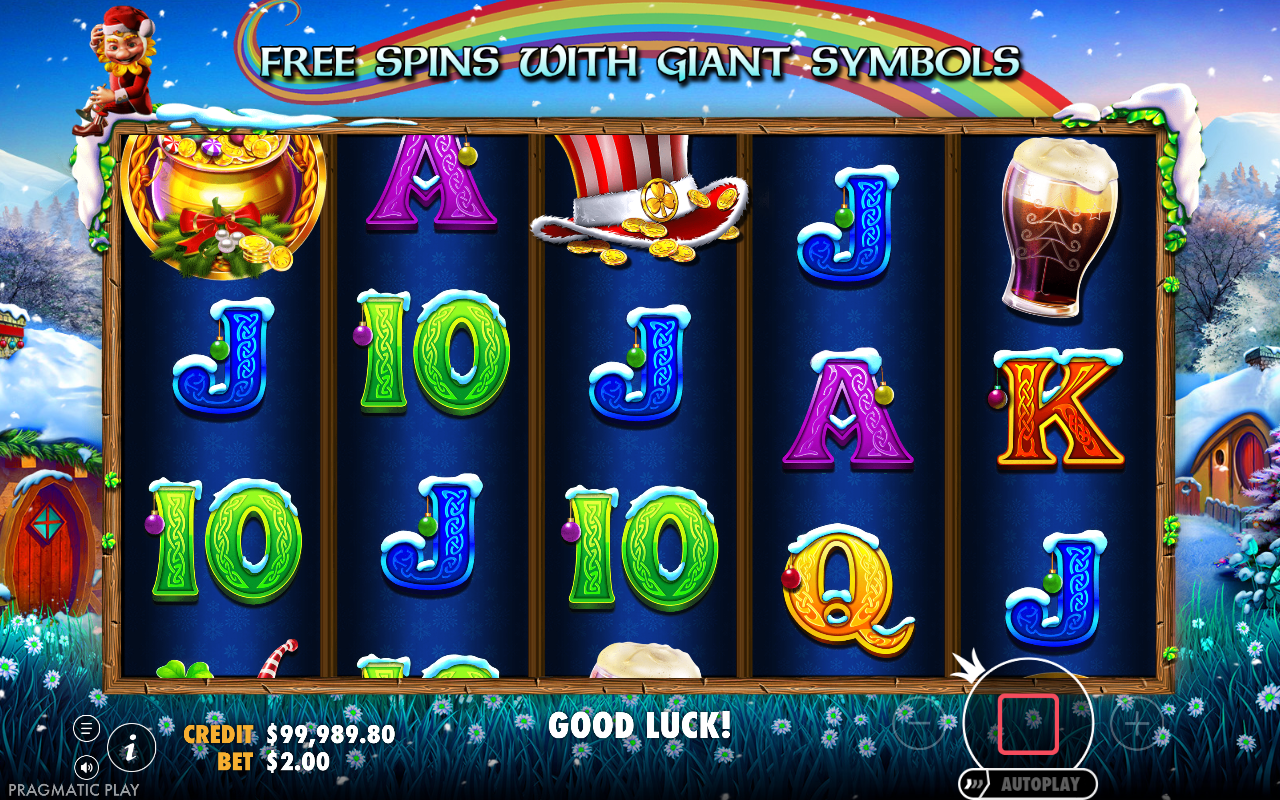 Leprechaun Carol free spins gameplay