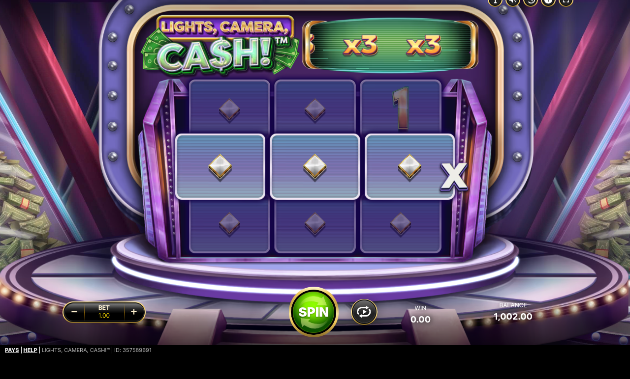 Lights, Camera, Cash! gameplay